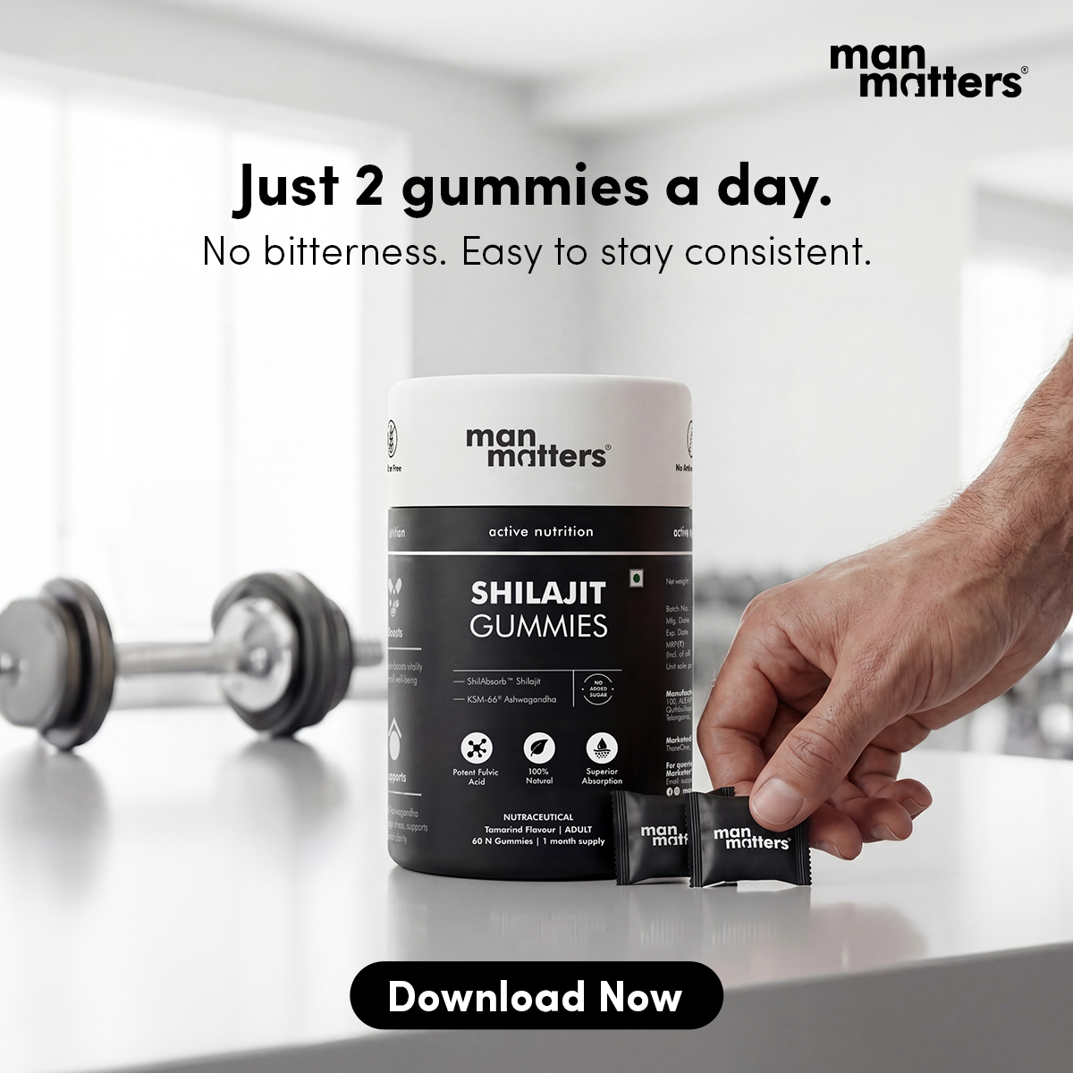 Performance Matters by Man Matters Facebook ad