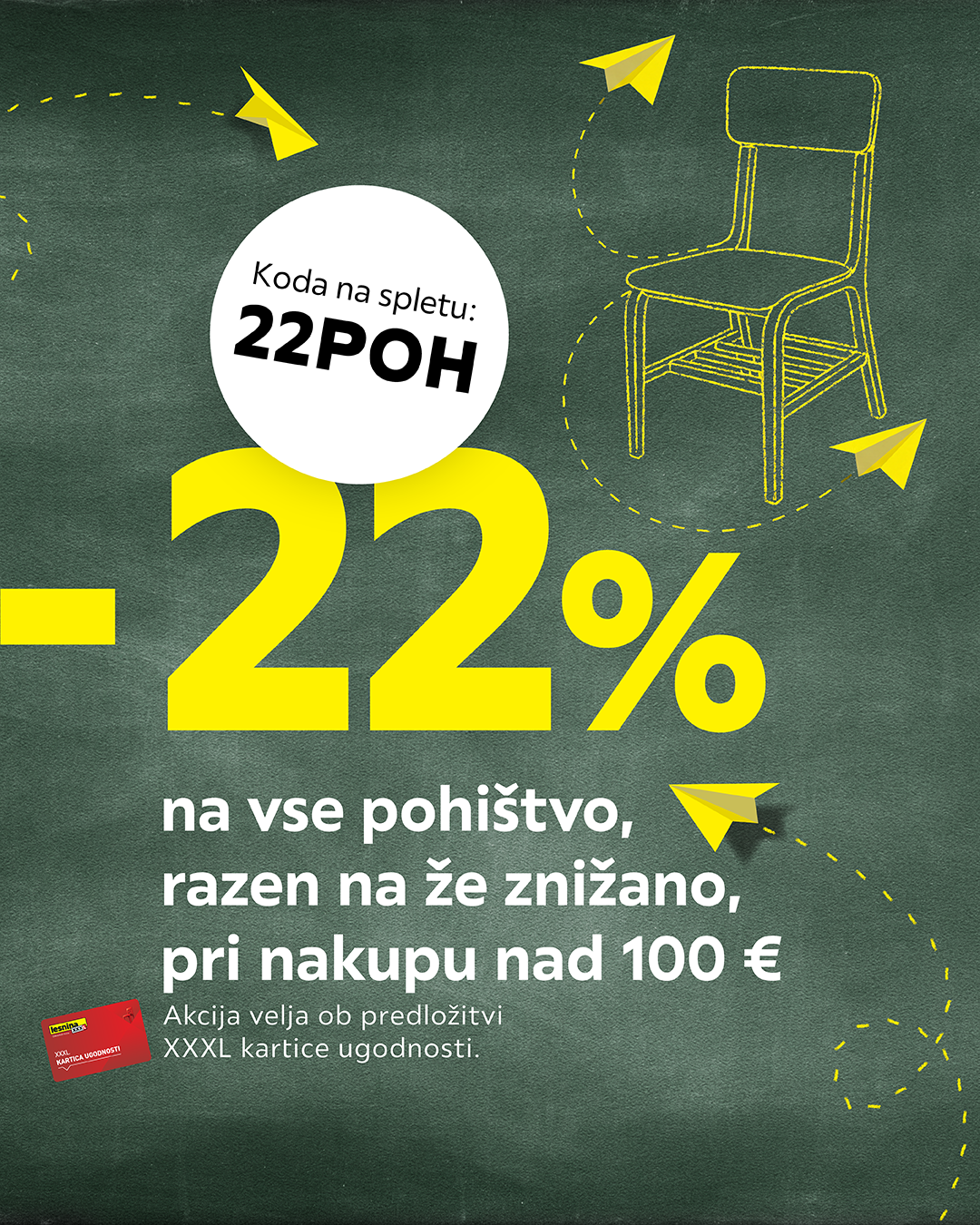 Lesnina XXXL Slovenija Facebook ad