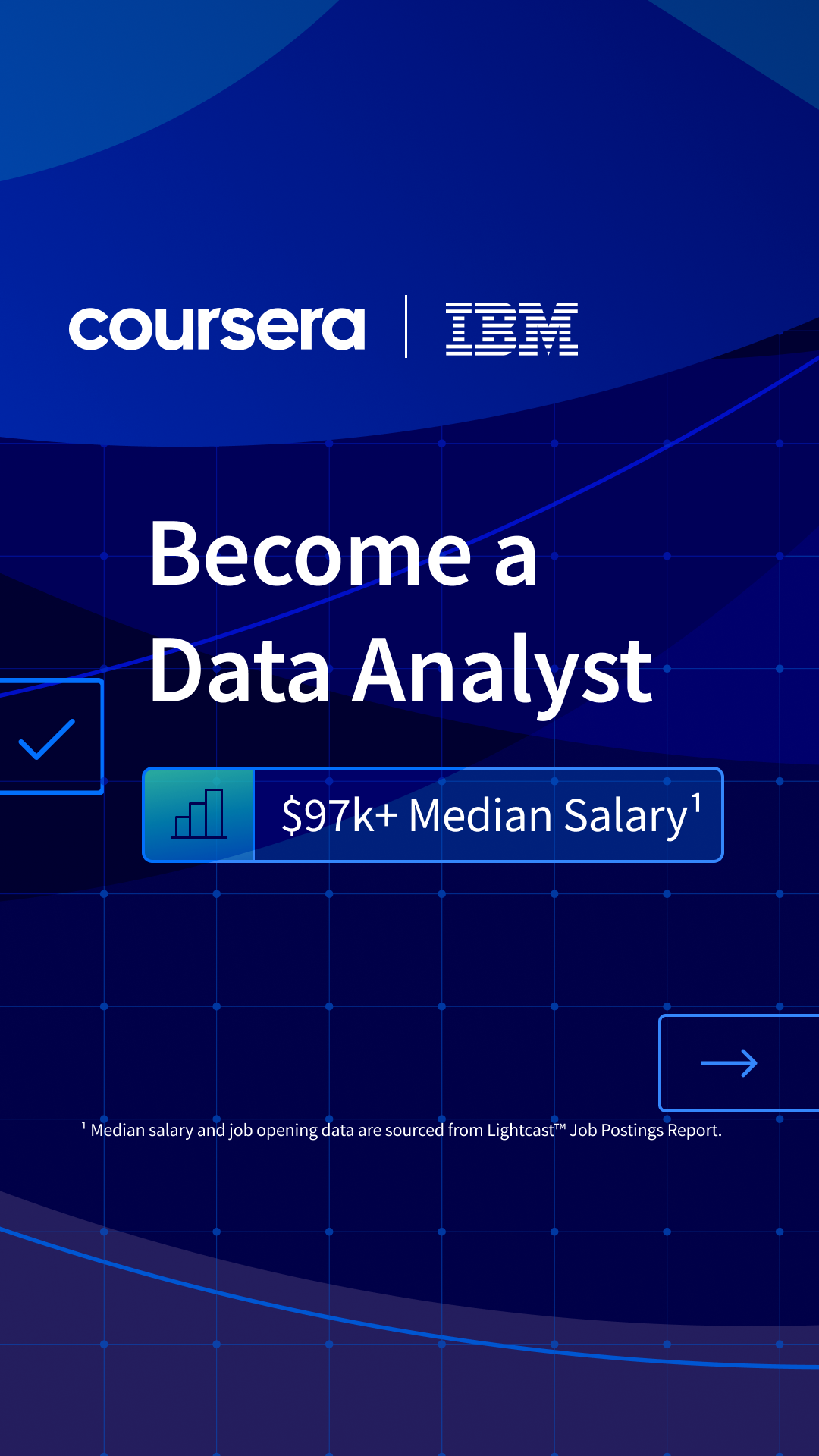 Coursera Facebook ad