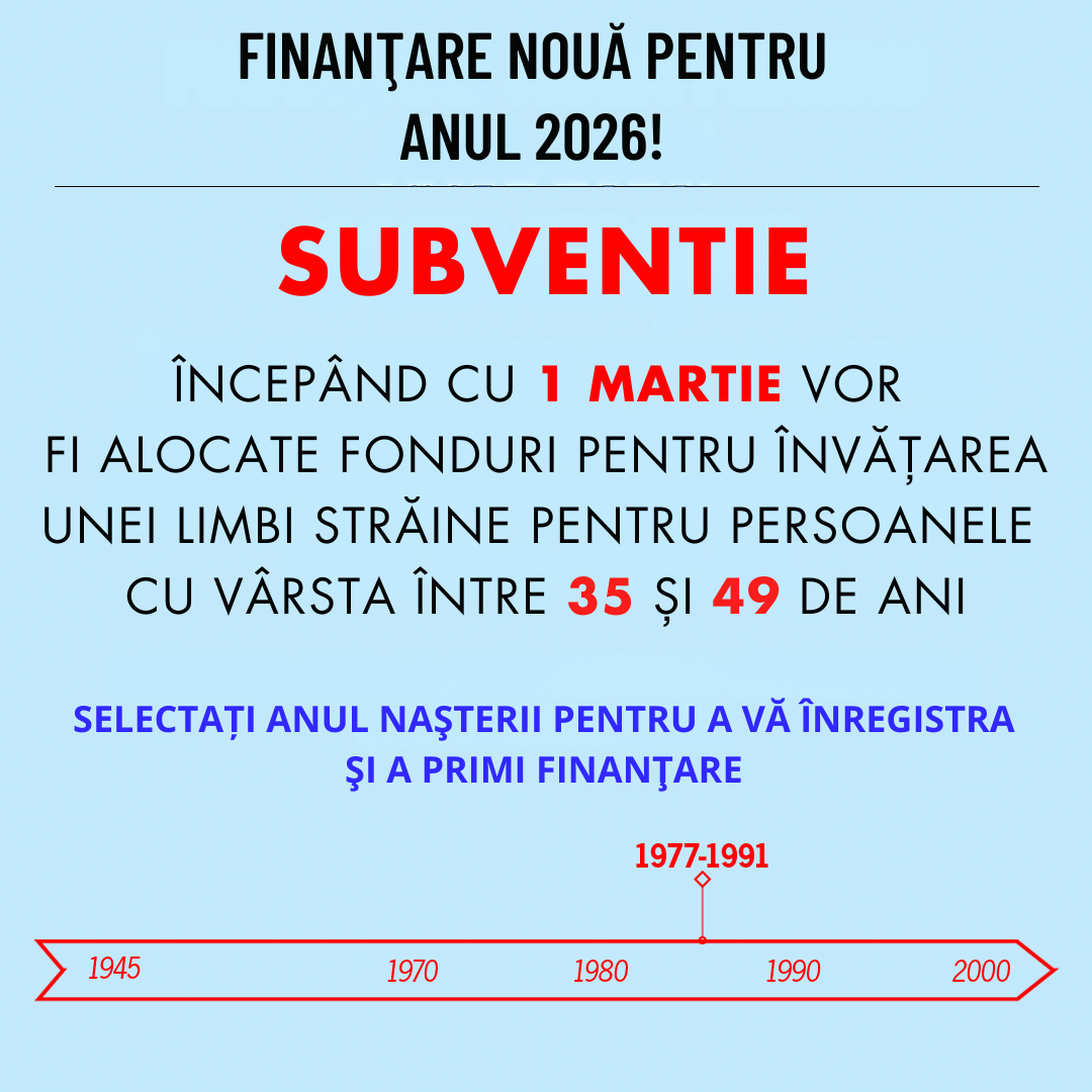 Programe regionale Facebook ad: V-ați născut între 1977-1991?