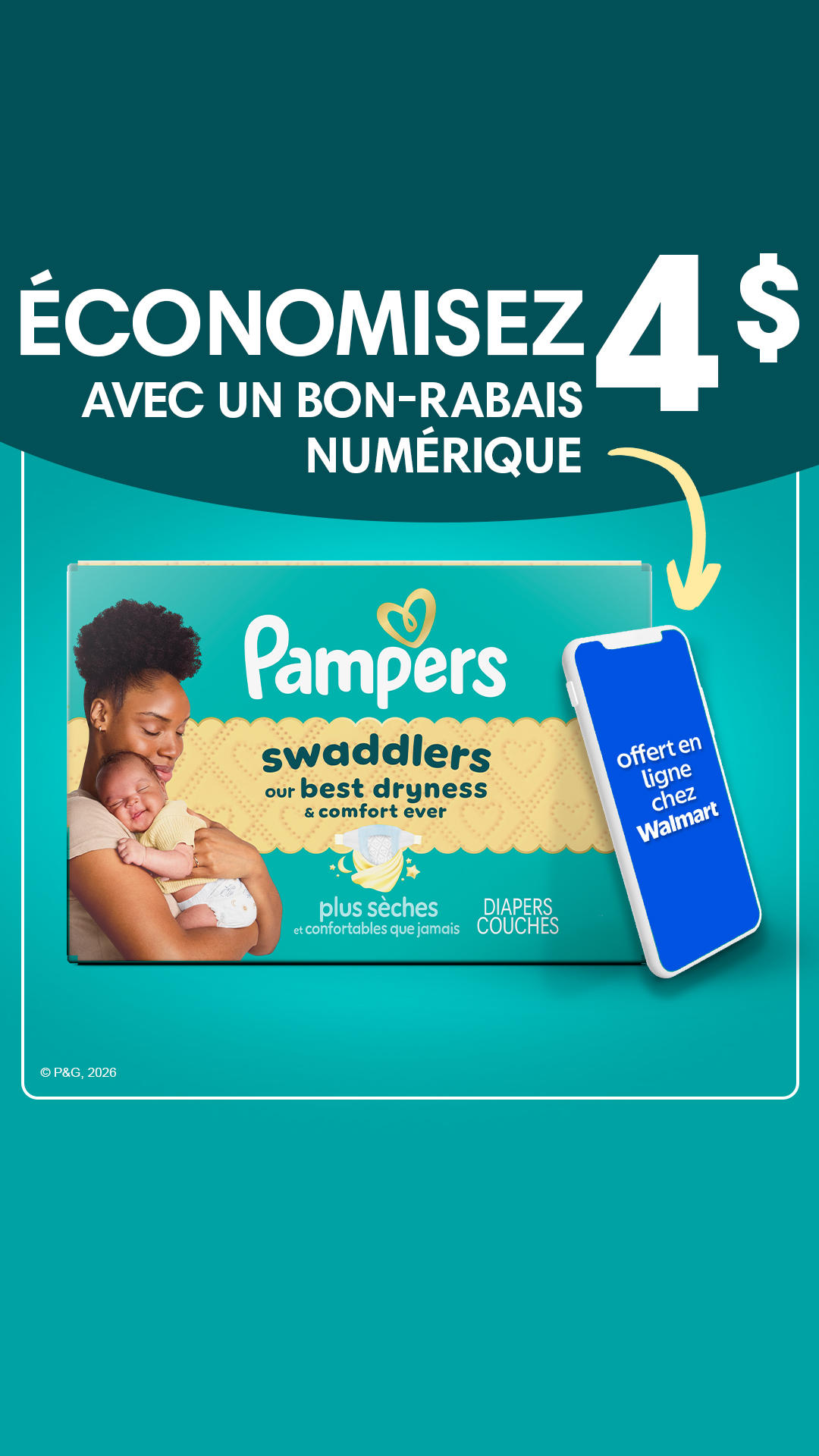 Pampers Facebook ad