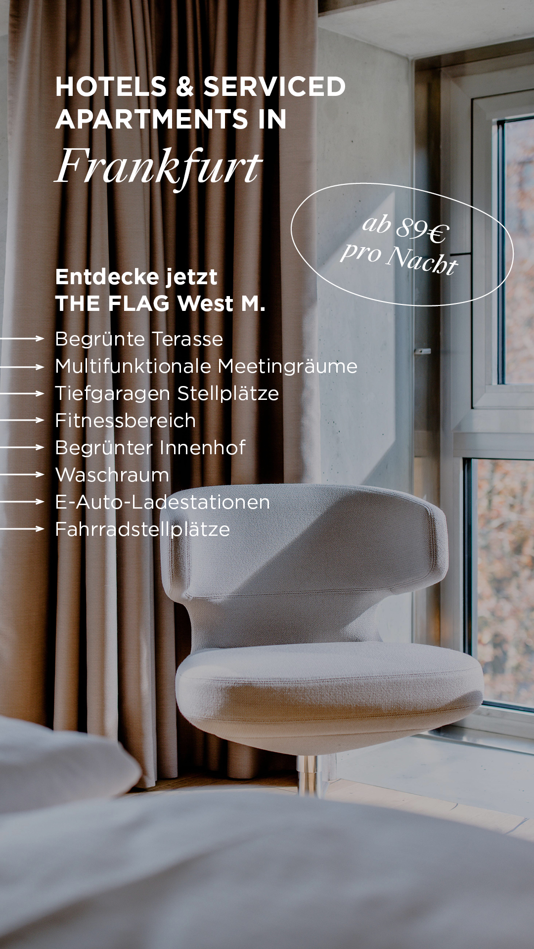 The Flag Hotel Facebook ad