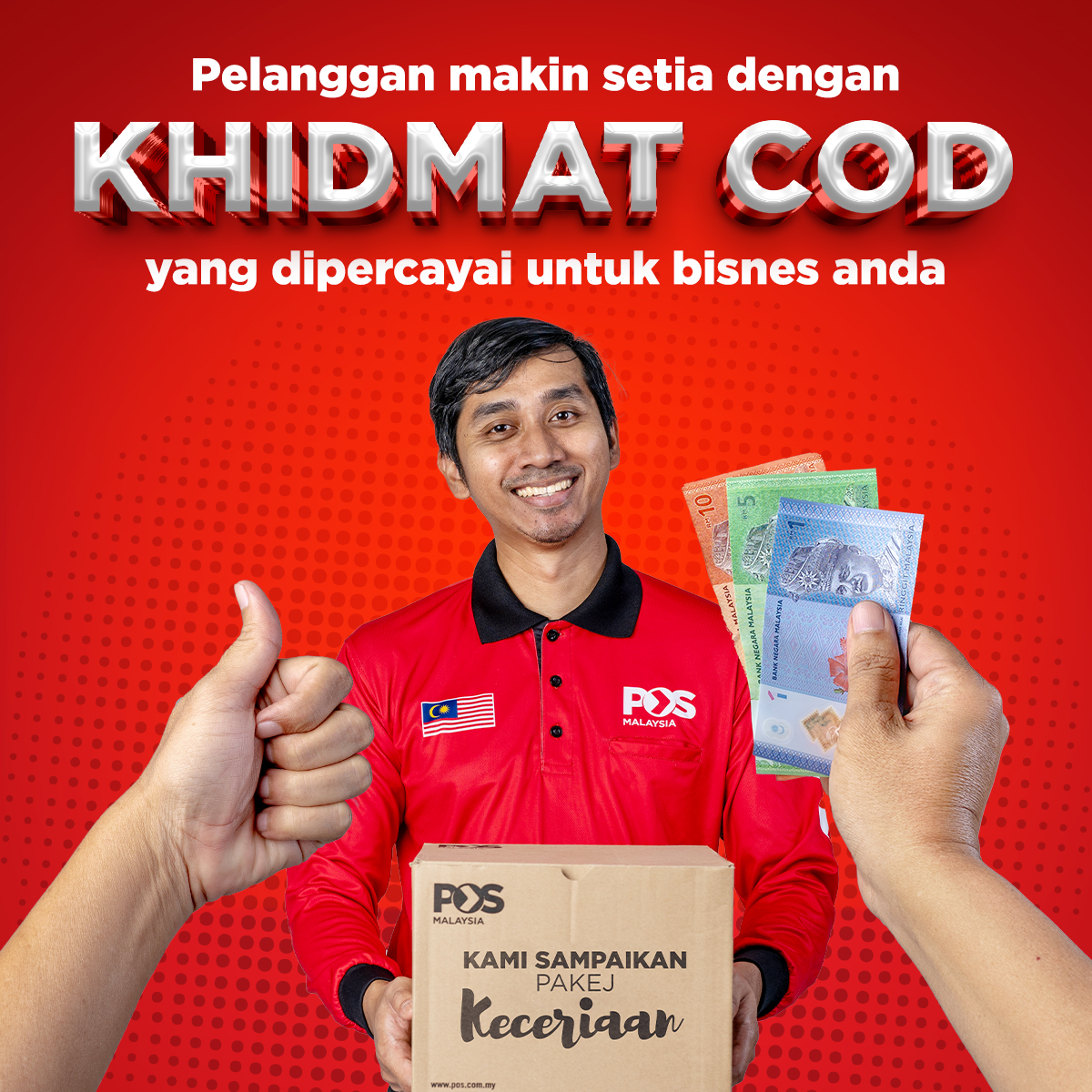 Pos Malaysia Berhad Facebook ad