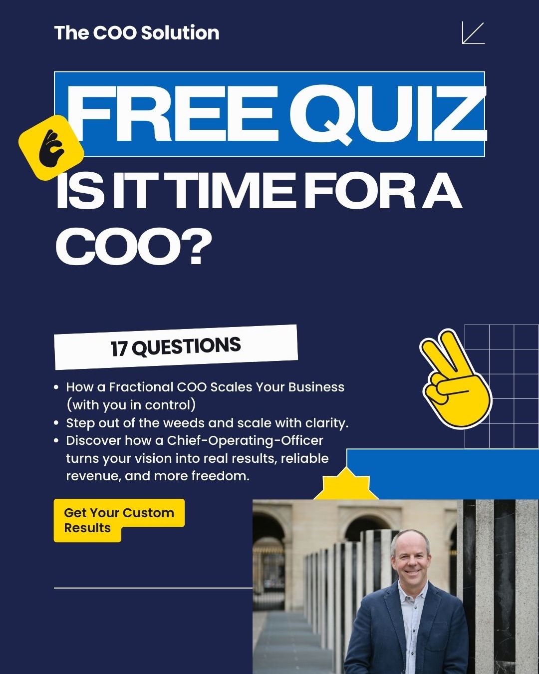 The COO Solution Facebook ad from Mar 8, 2026