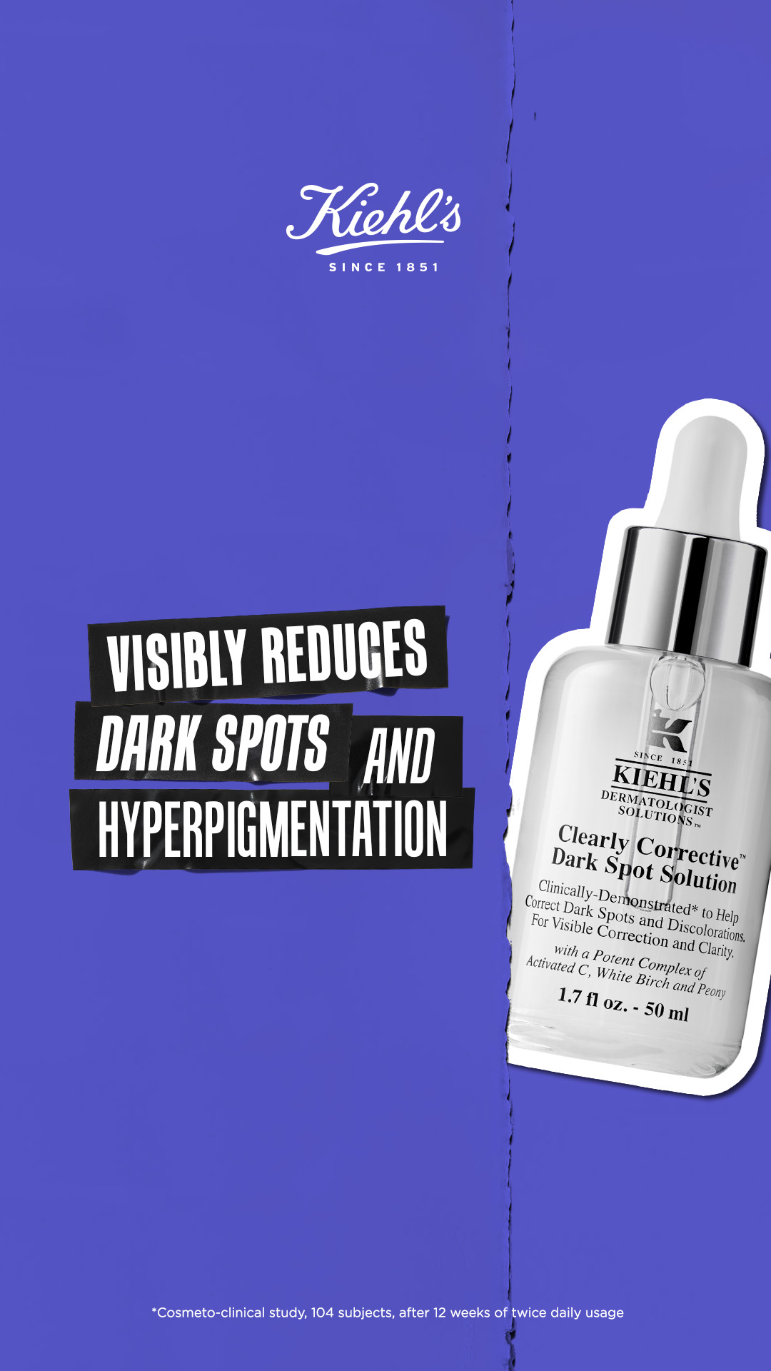 Kiehl's Facebook ad