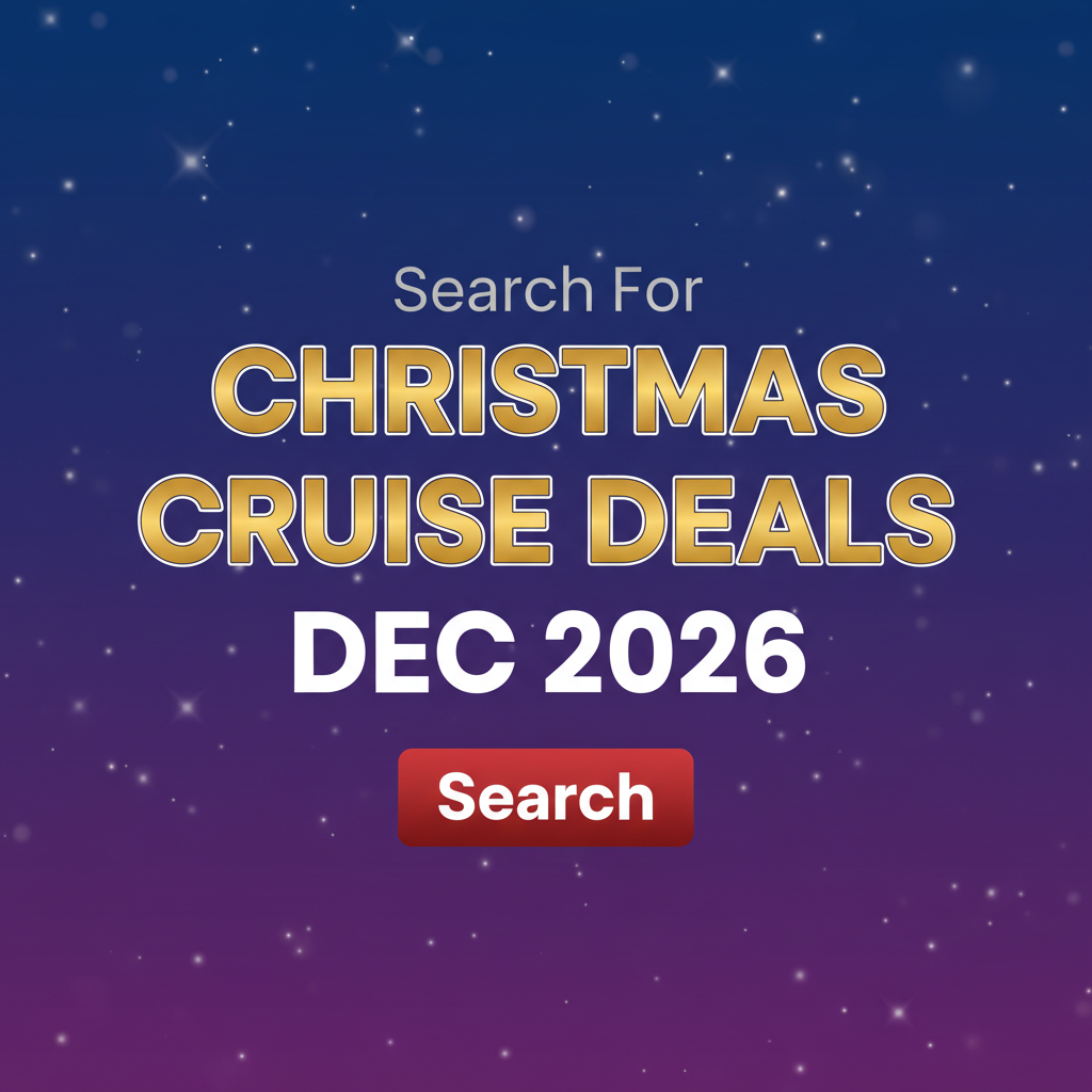 Bargain Search Facebook ad: Search for Christmas cruise deals Dec 2026