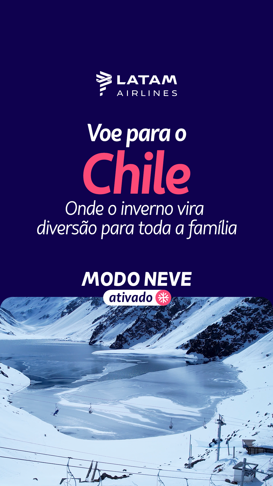 LATAM Airlines Facebook ad
