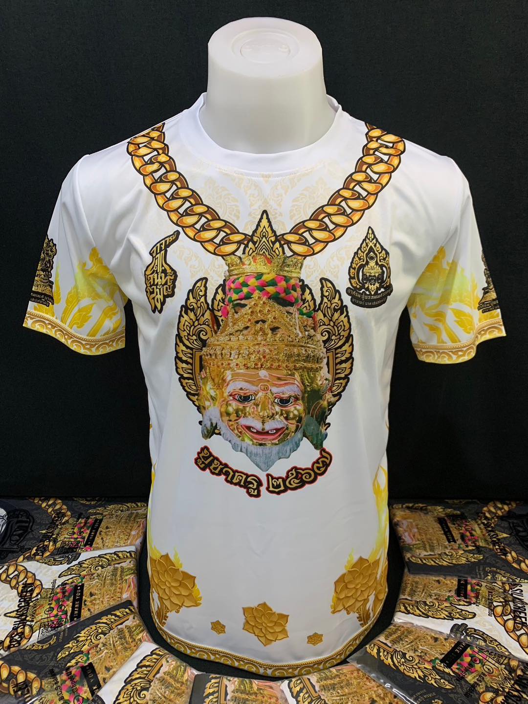 รับสกรีนผ้ายันต์ เสื้อยันต์ อักขระต่างๆ ส่งทั่วประเทศ Facebook ad: งานสกรีนแน่น สีสวย ออกแบบฟรี!