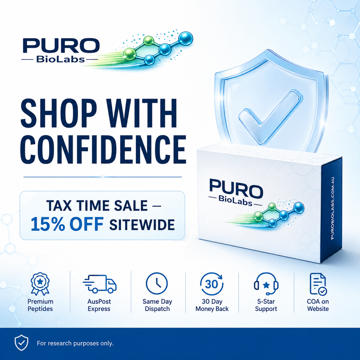 Purobiolabs Facebook ad from Jul 11, 2026