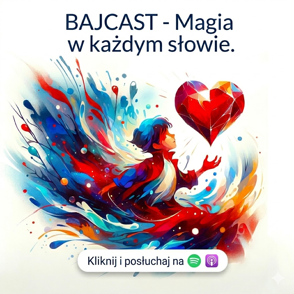 Bajcast.pl Facebook ad: Witajcie na oficjalnej stronie podcastu Baśnie babci Beatki…
