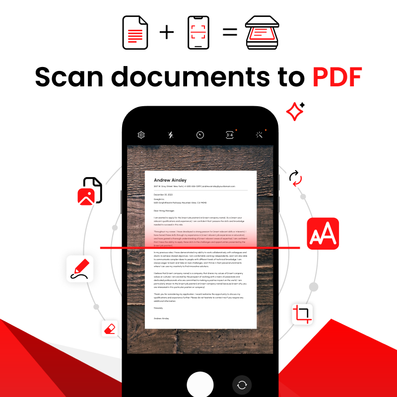 PDF Reader - PDF Viewer Facebook ad