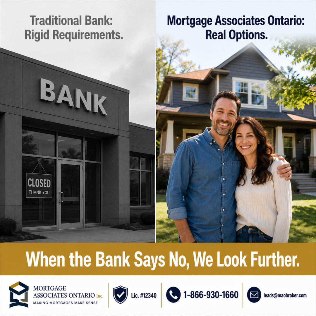 Mortgage Associates Ontario Inc. Facebook ad from Aug 3, 2026