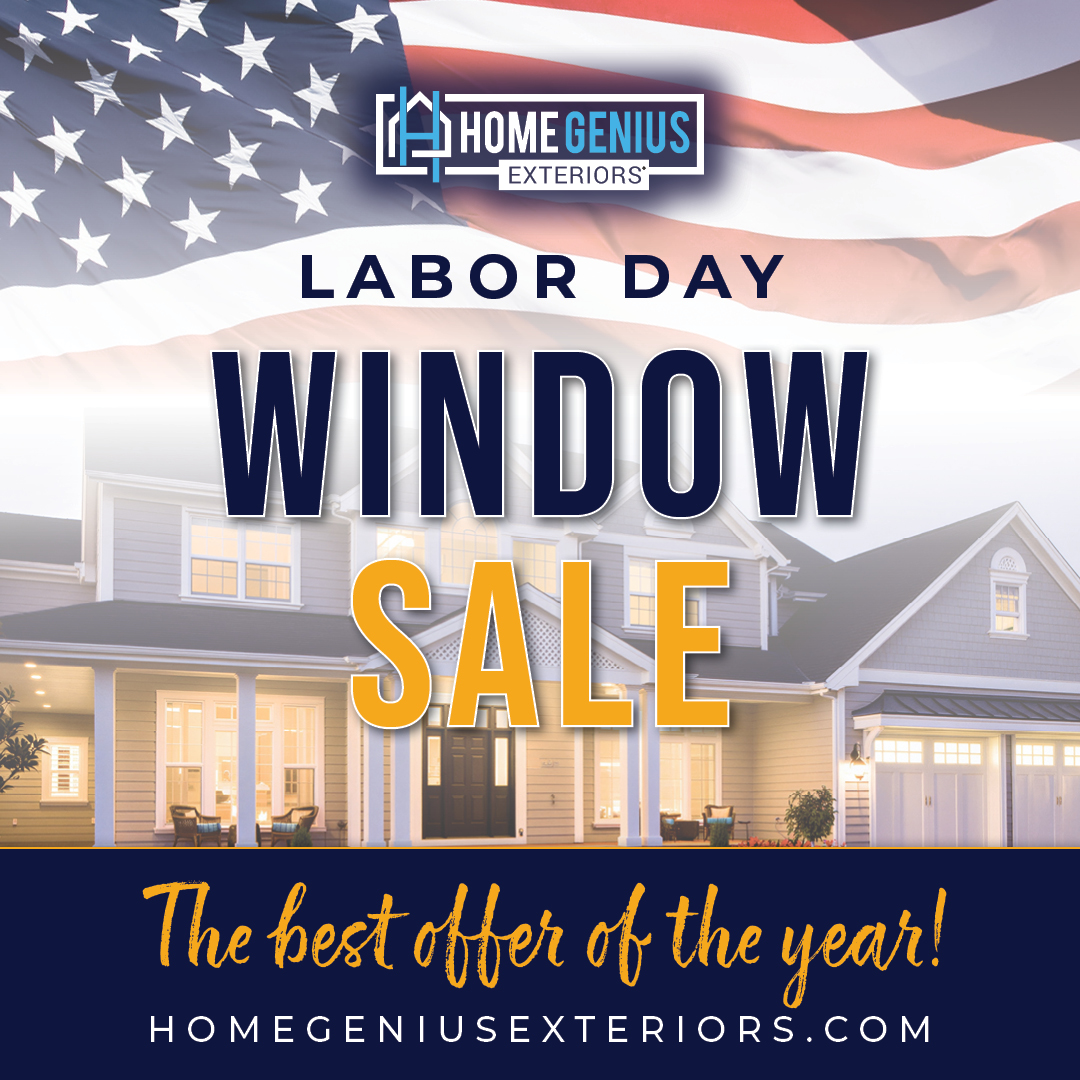 Home Genius Exteriors Facebook ad