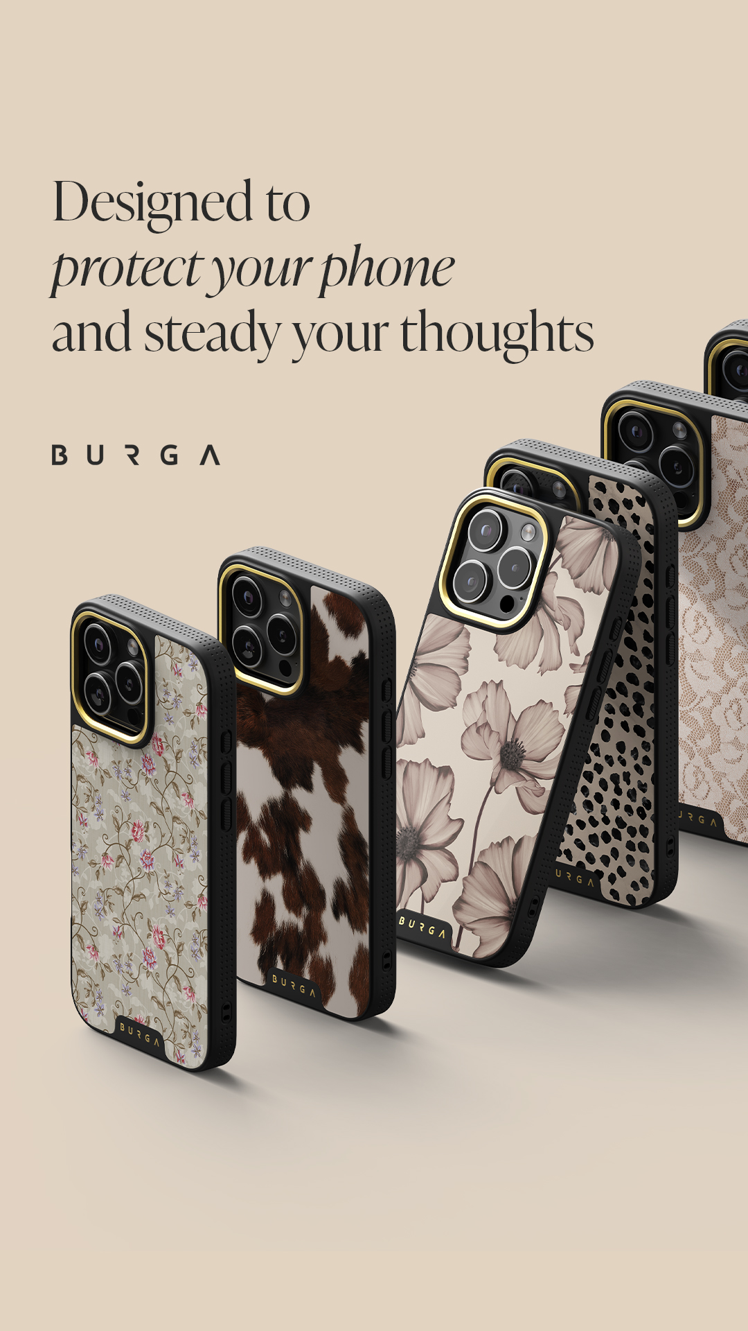 BURGA Phone Cases Facebook ad