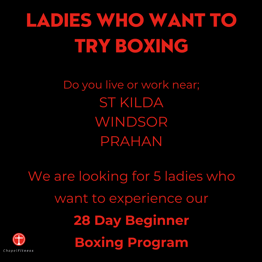 Chapel Fitness Facebook ad: Starting 2026