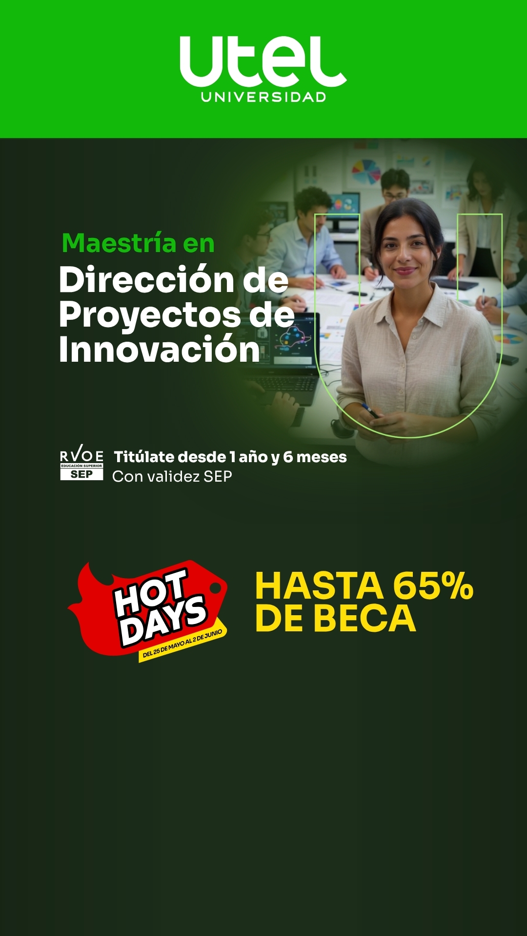 Utel Universidad Facebook ad