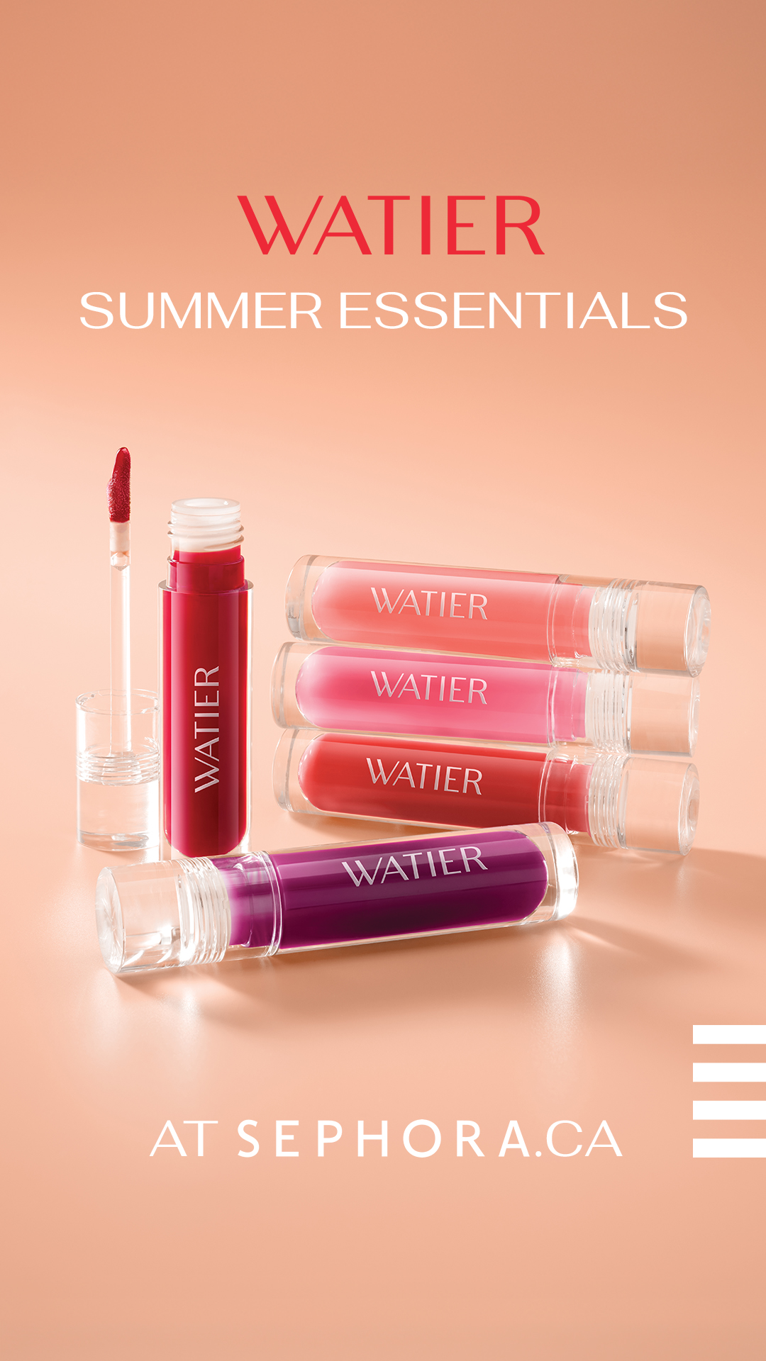 Watier Cosmétiques Facebook ad from Jun 11, 2026
