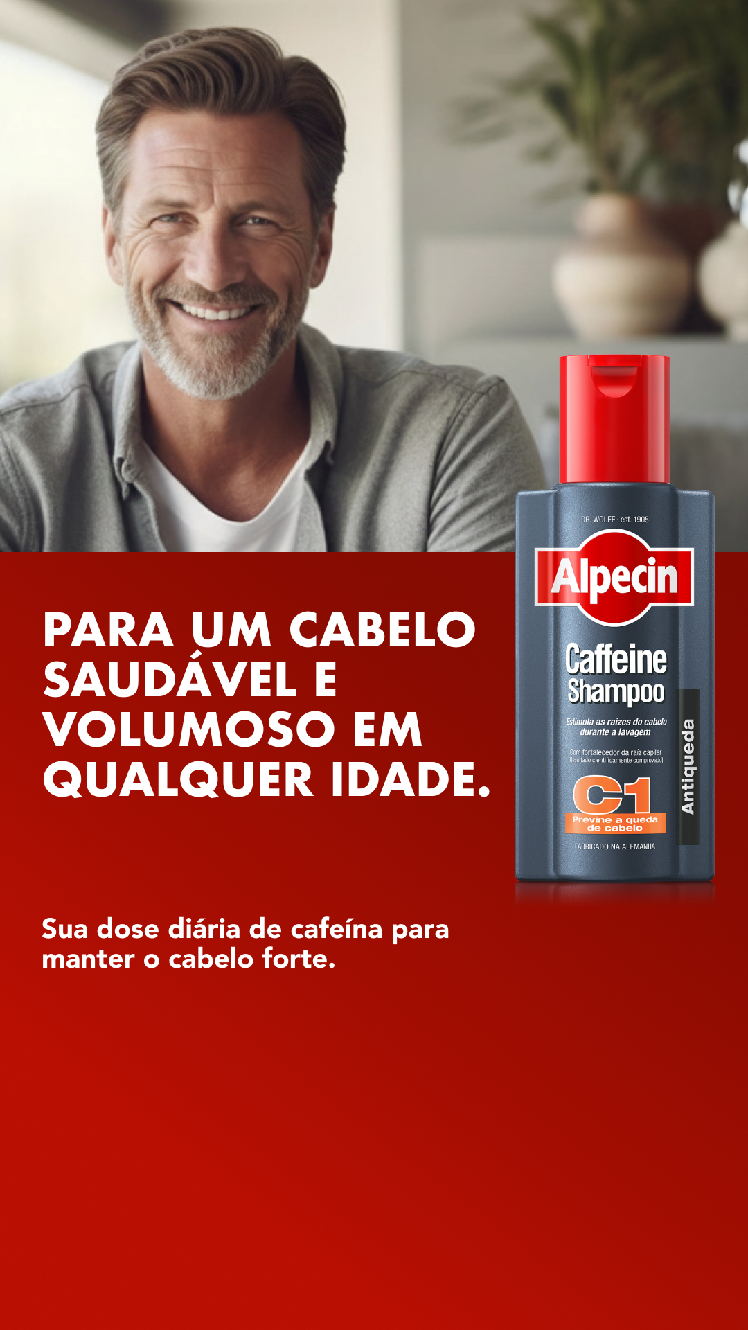 Alpecin Brasil Facebook ad