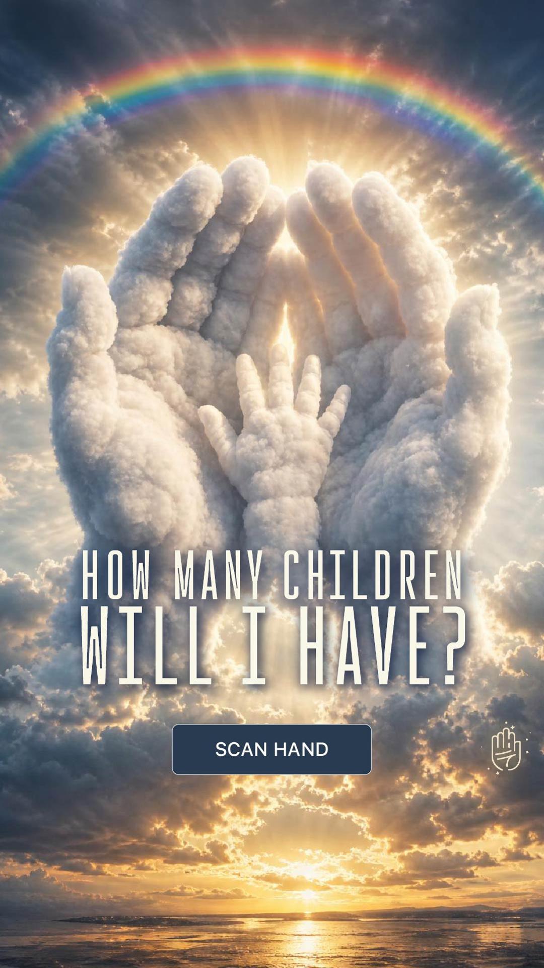 Palm reading insights Facebook ad