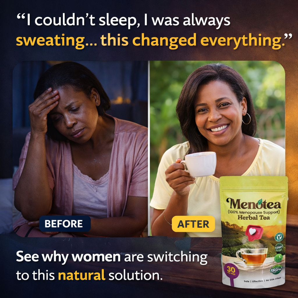 Menotea Relief Facebook ad