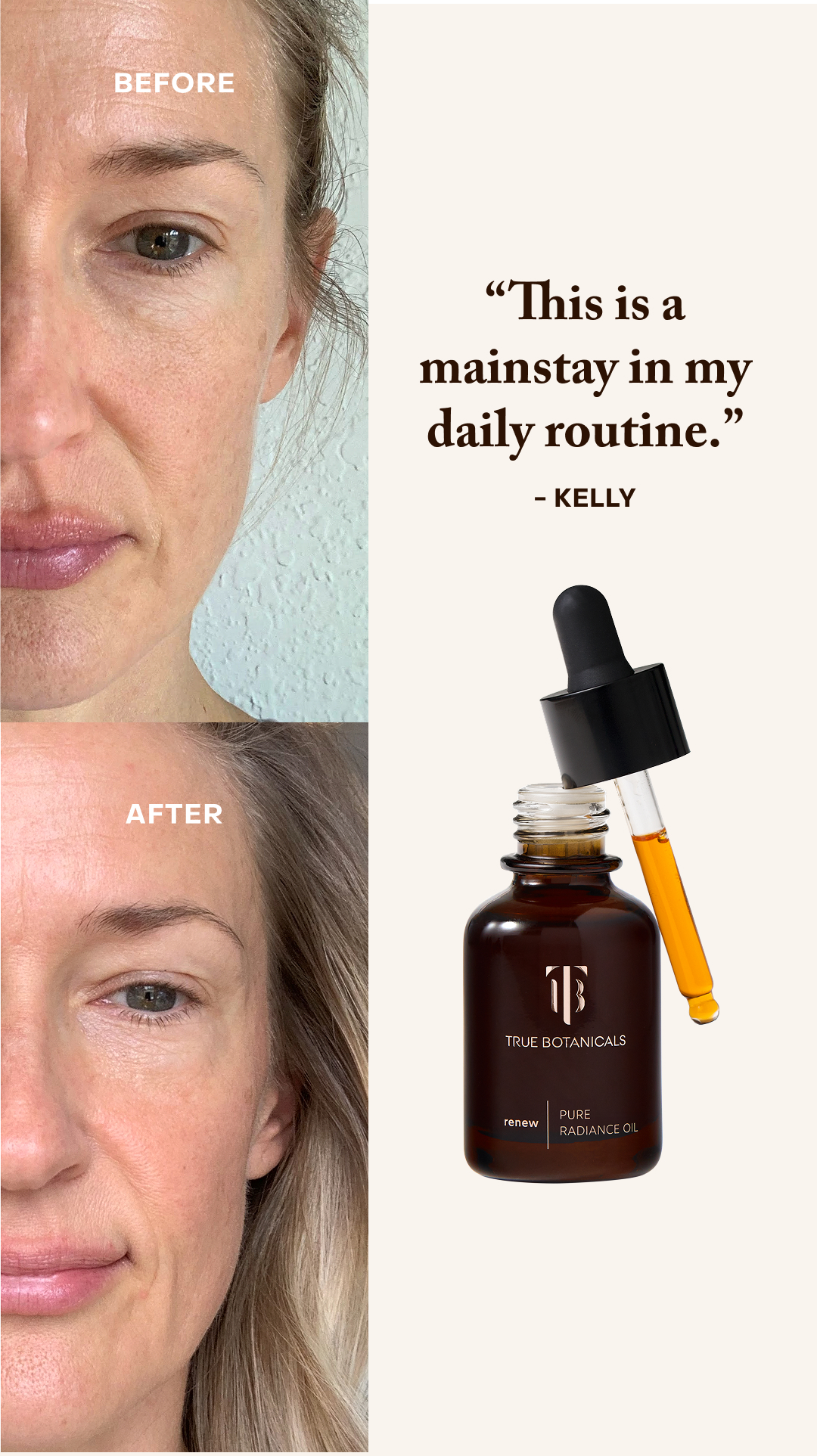 True Botanicals Facebook ad