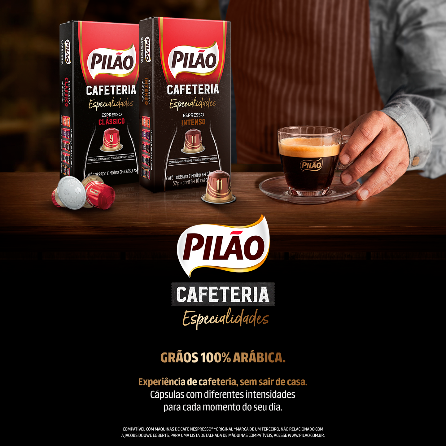 Café Pilão Facebook ad