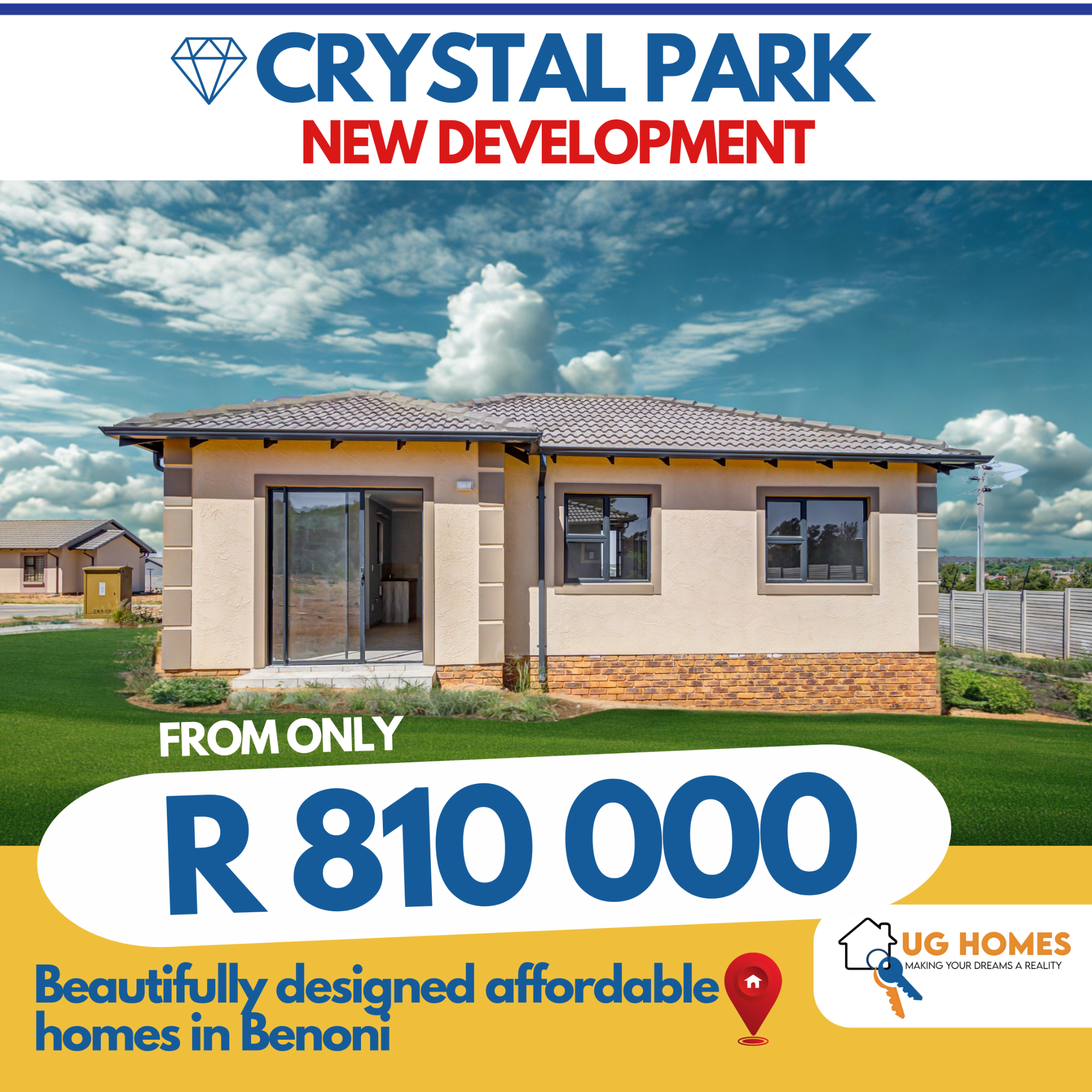Ultimate Gauteng Homes Facebook ad: Stop renting. Start owning.