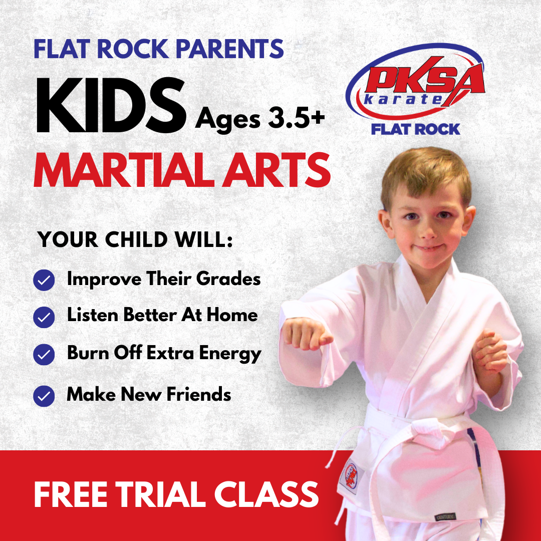 PKSA Karate Flat Rock Facebook ad