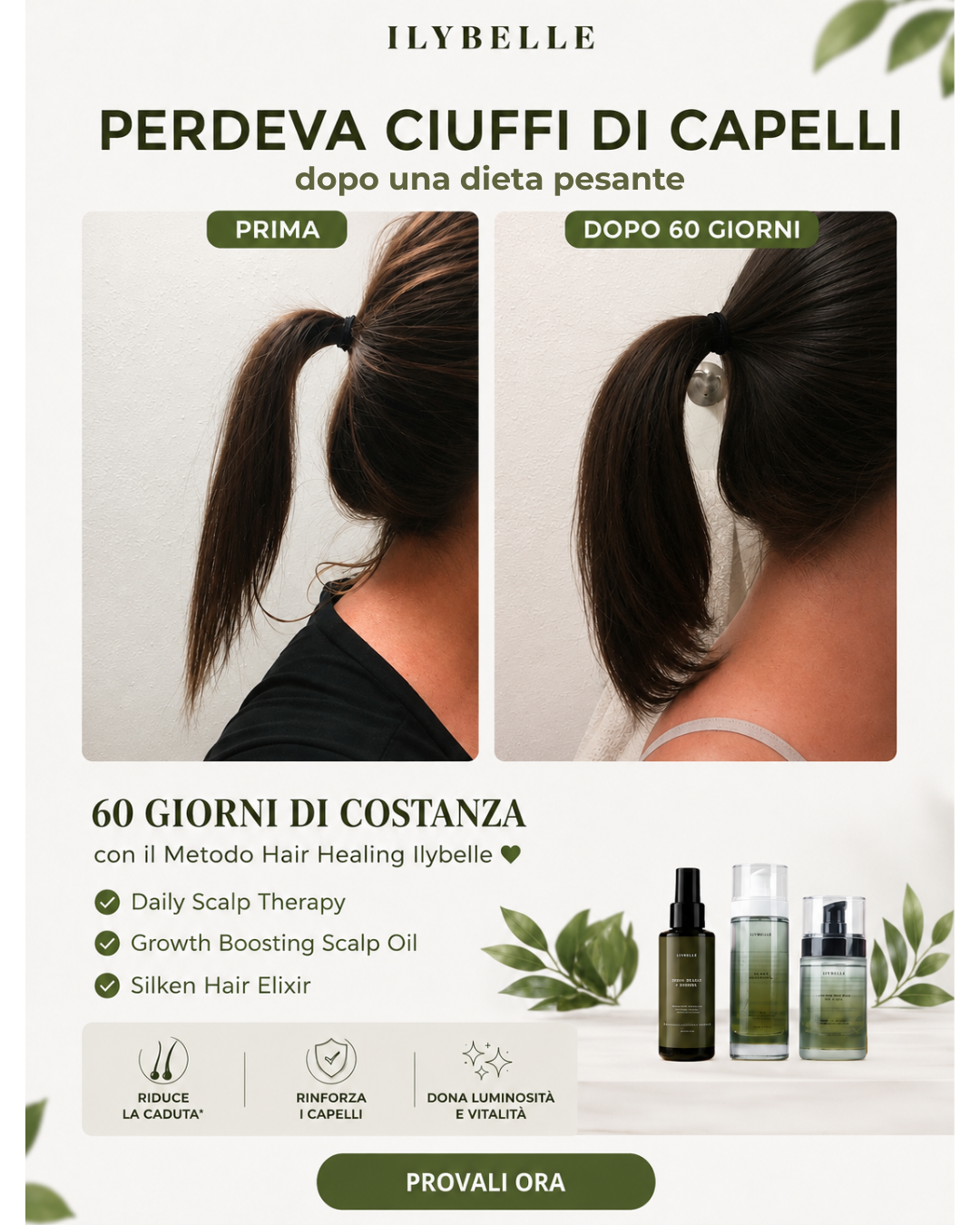 Ilybelle Facebook ad: Zero scuse, solo risultati. Se non vedi la differenza, ci…