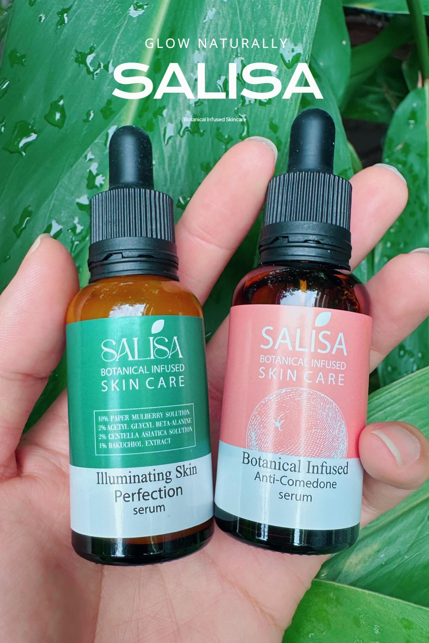 SALISA Cosmetics Facebook ad