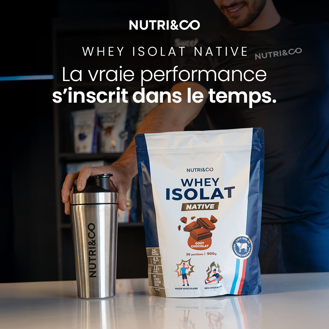Nutri&Co Facebook ad: Whey Native 100% Française