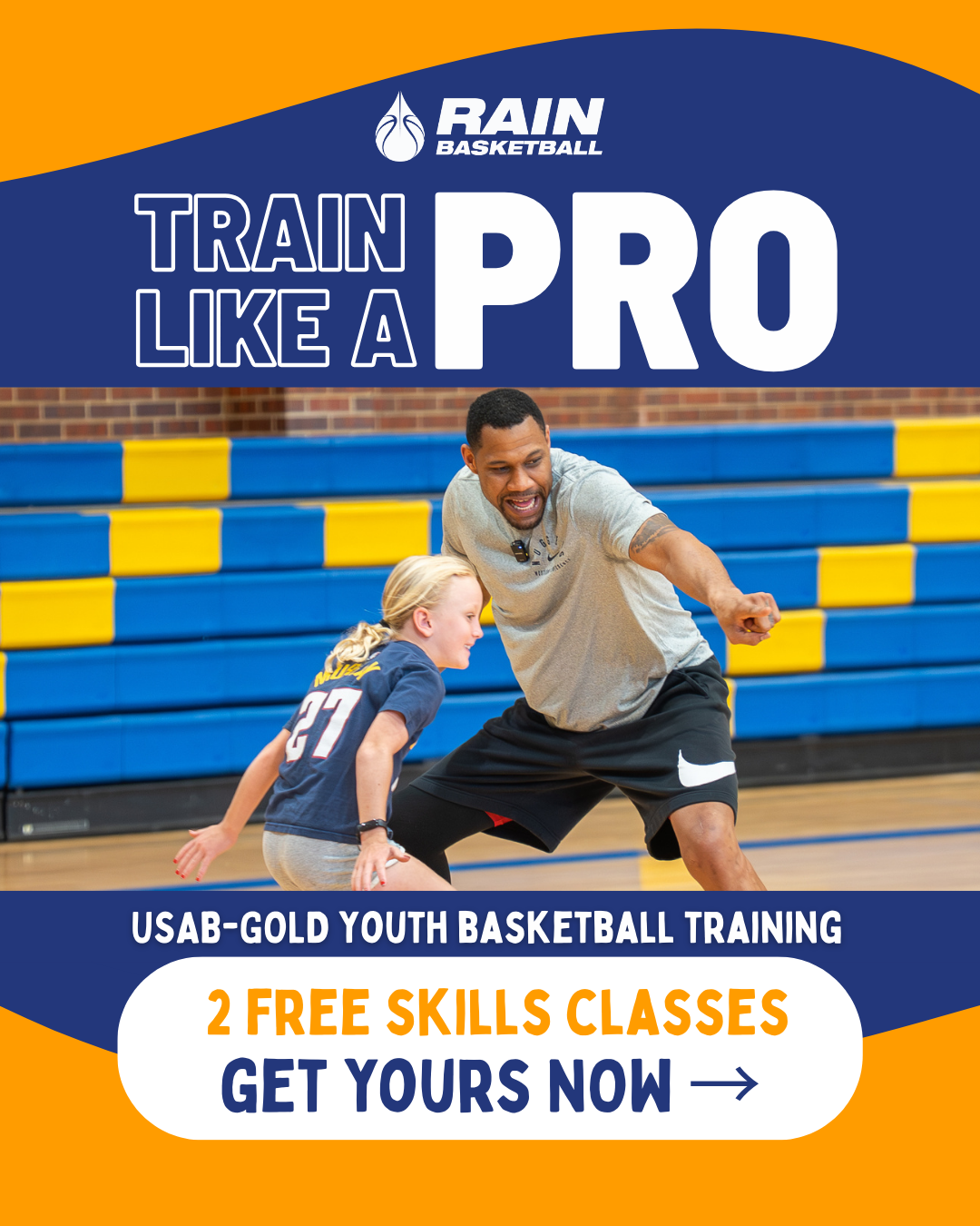 Rain Basketball USA Facebook ad