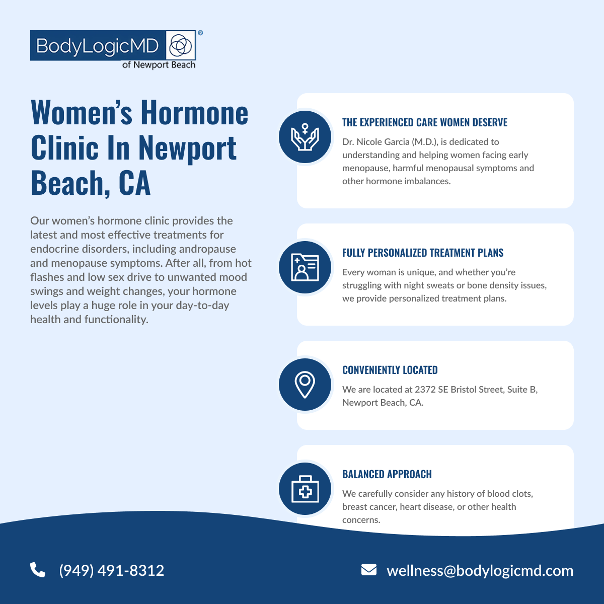 Bodylogicmd Of Newport Beach Facebook ad: Women seeking support for hormonal balance often look…