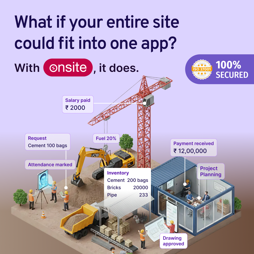 Onsite - Construction App Facebook ad