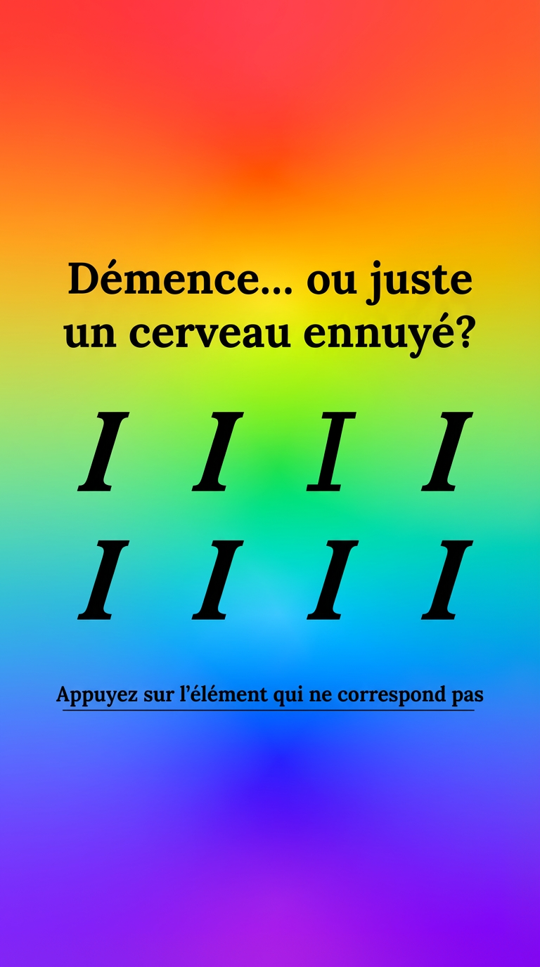 International IQ test Facebook ad