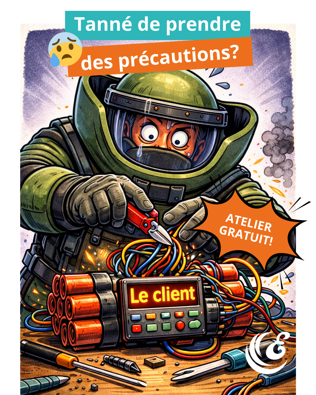 Emma Coaching Ventes et Service Client Facebook ad: Gérer facilement les clients exigeants!