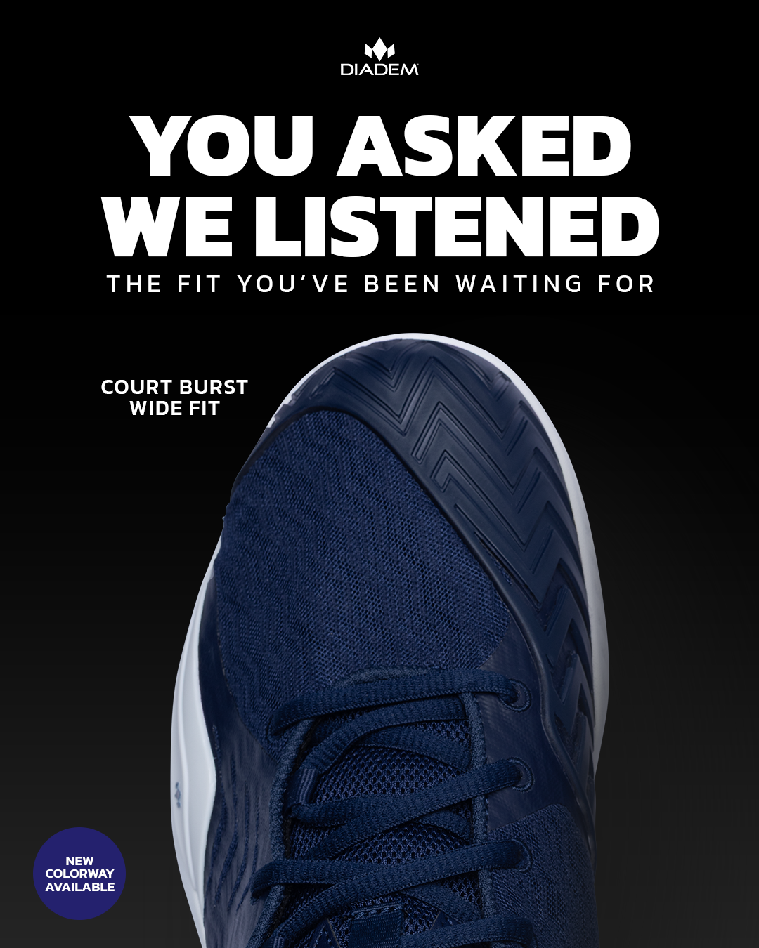 Diadem Pickleball Facebook ad from Apr 30, 2026