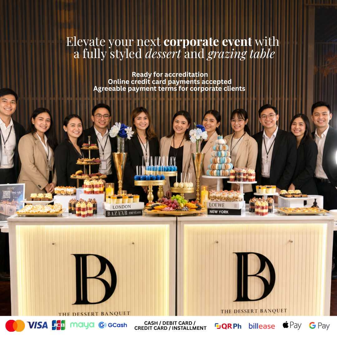 The Dessert Banquet Facebook ad: Elevate your next corporate event with a fully…