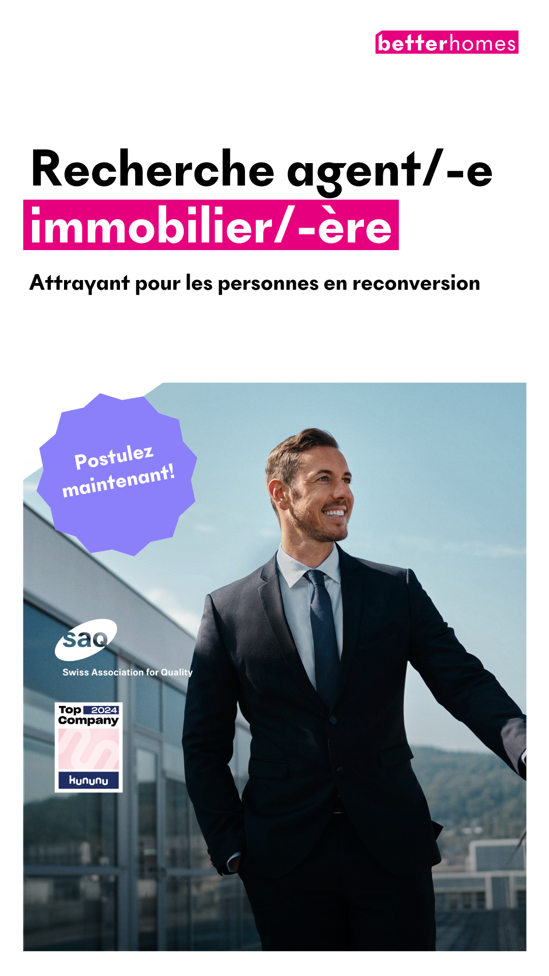 Betterhomes Schweiz Facebook ad from May 1, 2026
