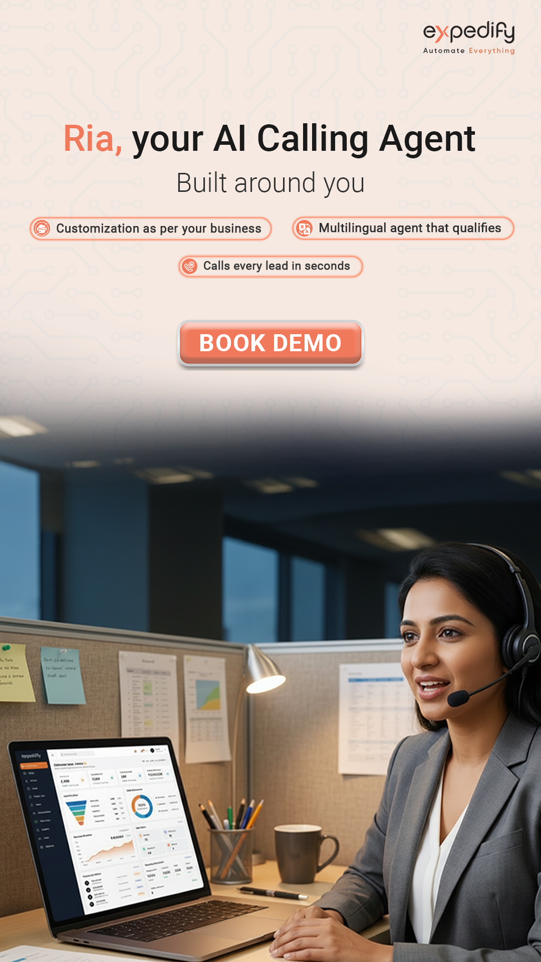 Expedify.ai Facebook ad