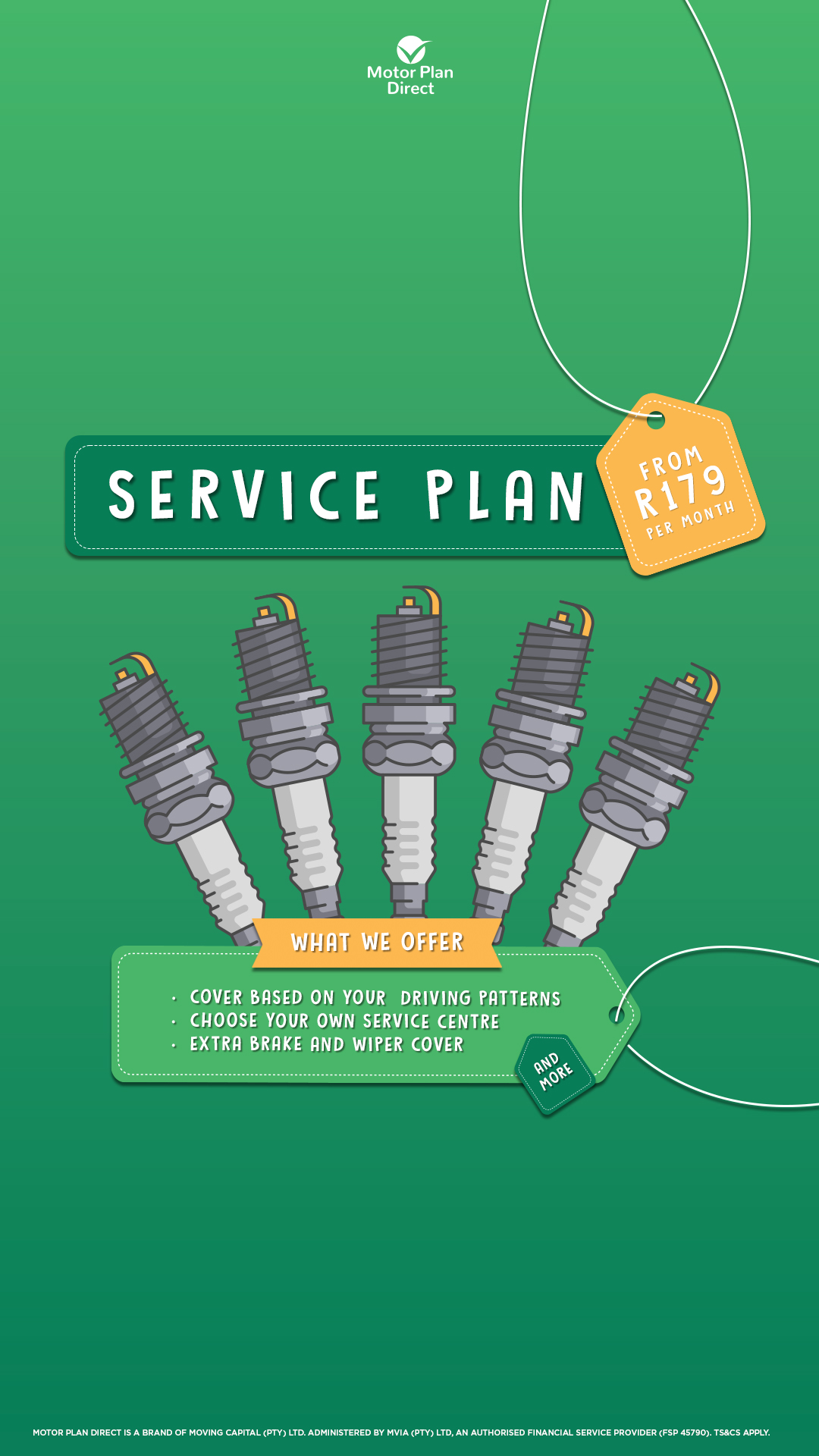 Motor Plan Direct.co.za Facebook ad
