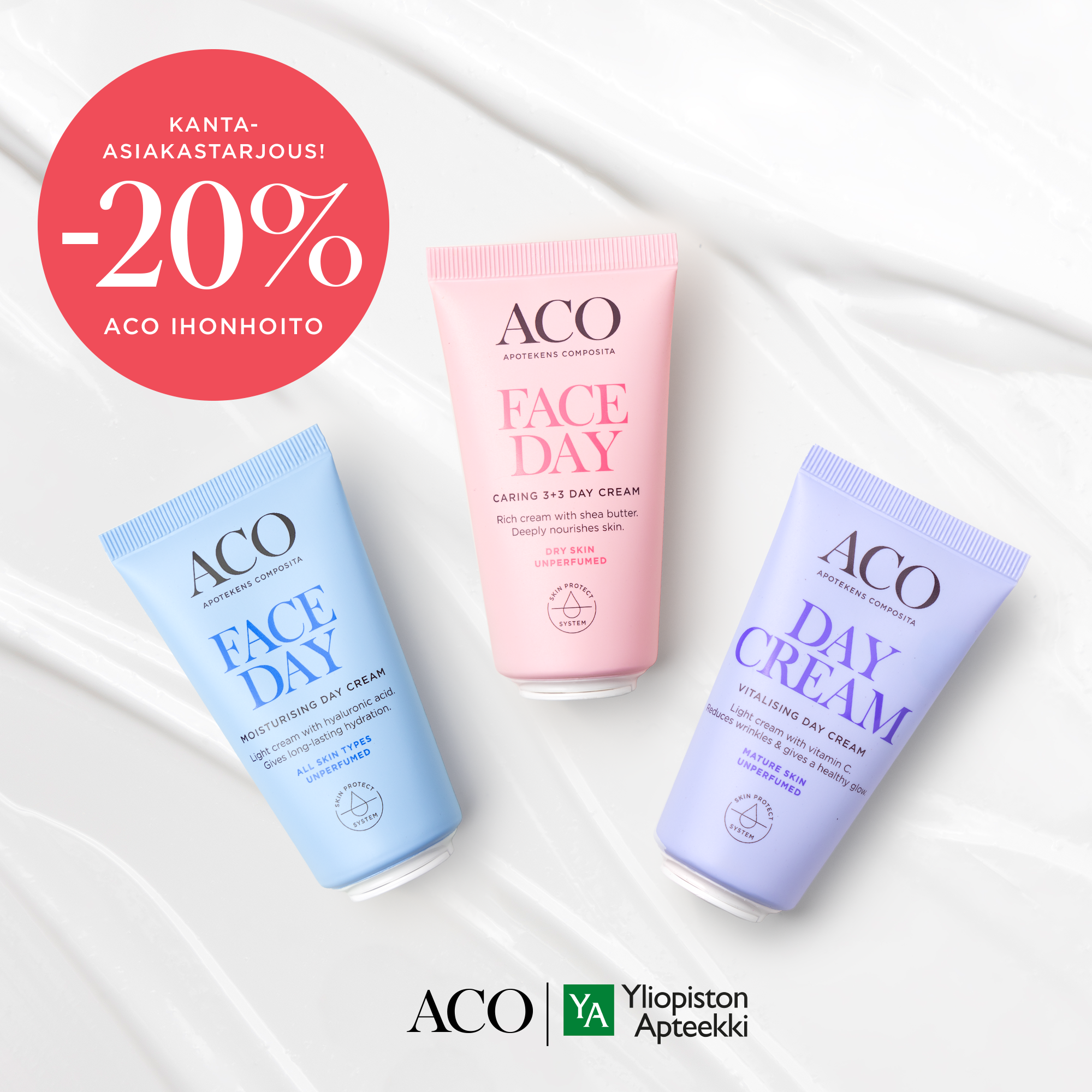 ACO Finland Facebook ad from Feb 2, 2026