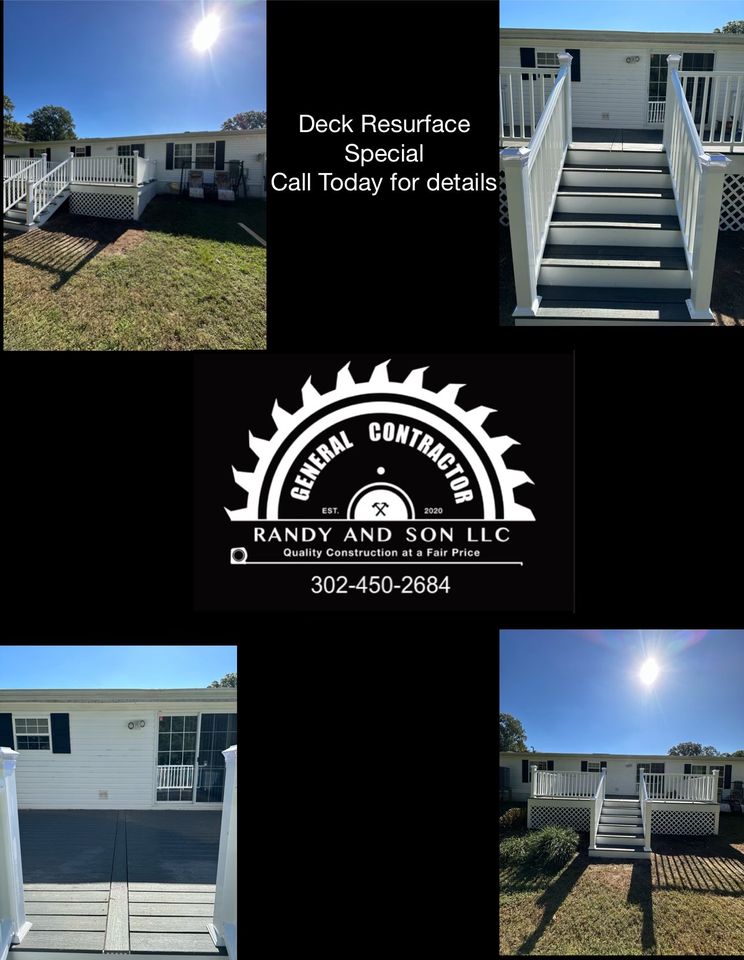 Randy & Son, LLC Facebook ad: Family-owned home improvement.