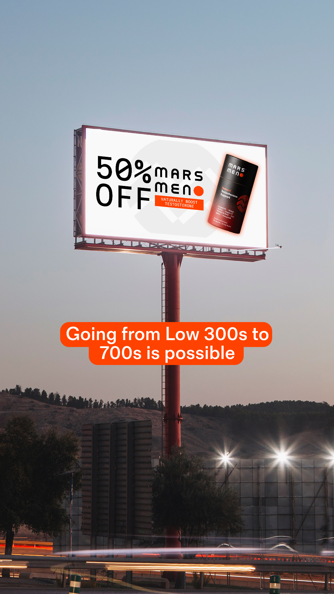 Mars Men Facebook ad