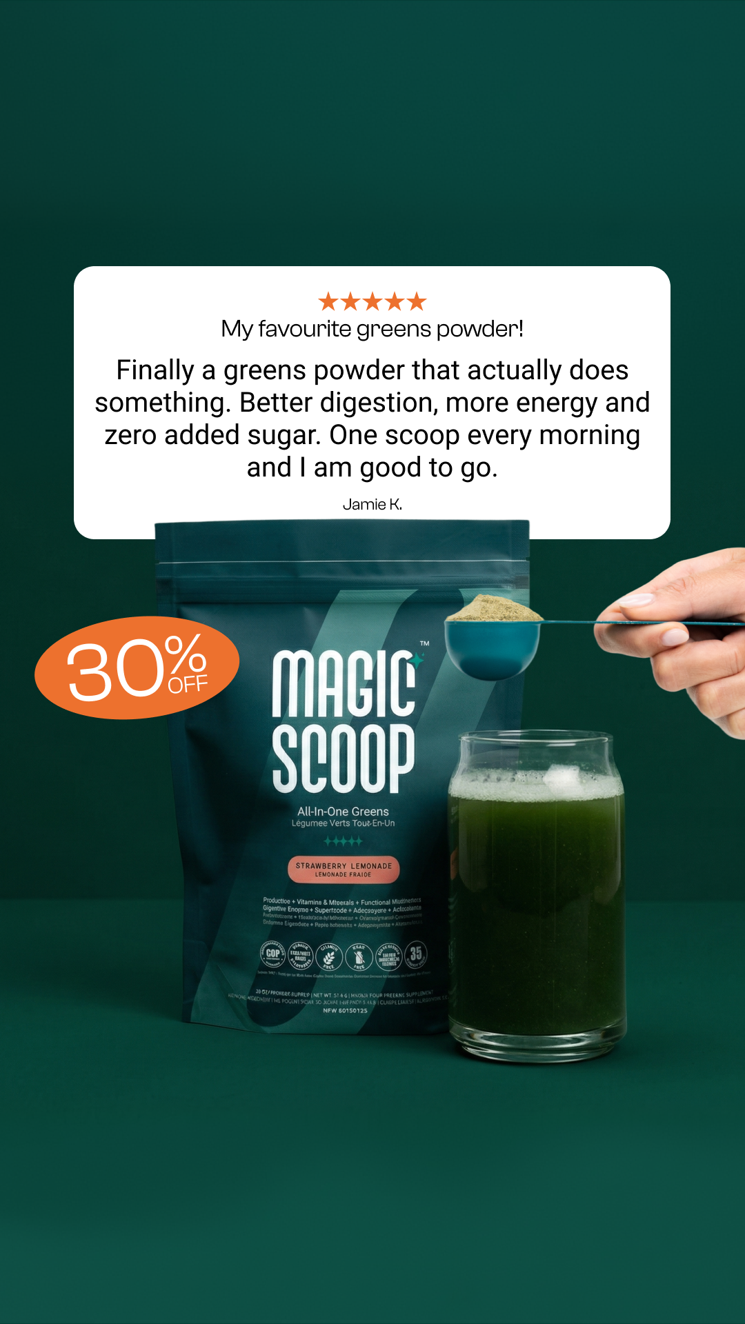 Magic Scoop Facebook ad