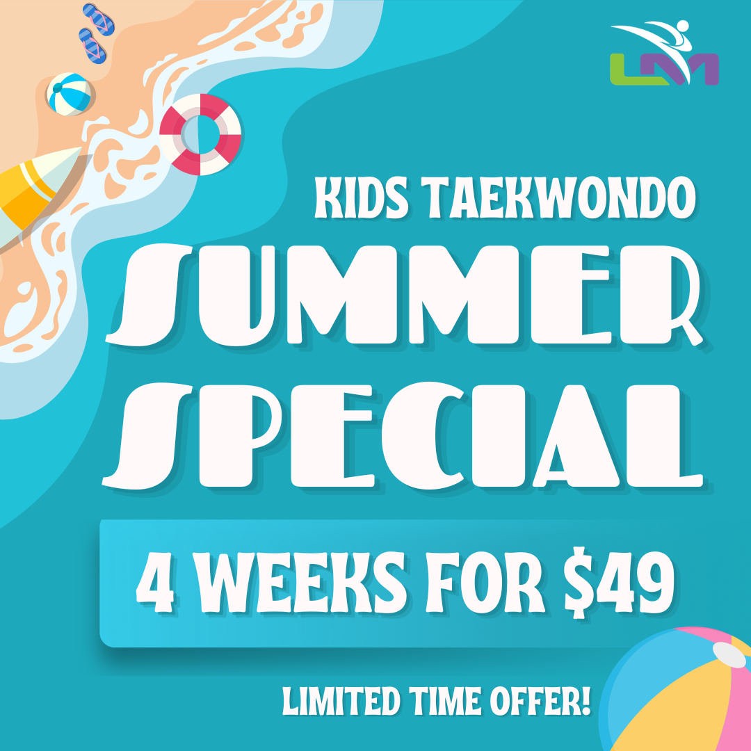 Lean Mean Taekwondo East Facebook ad: $49 for the summer they'll never forget