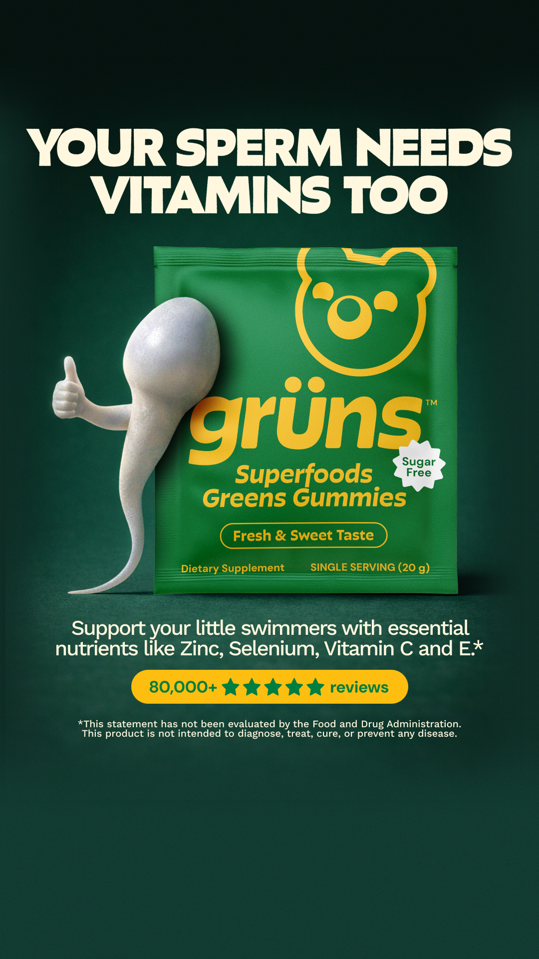 Grüns Facebook ad