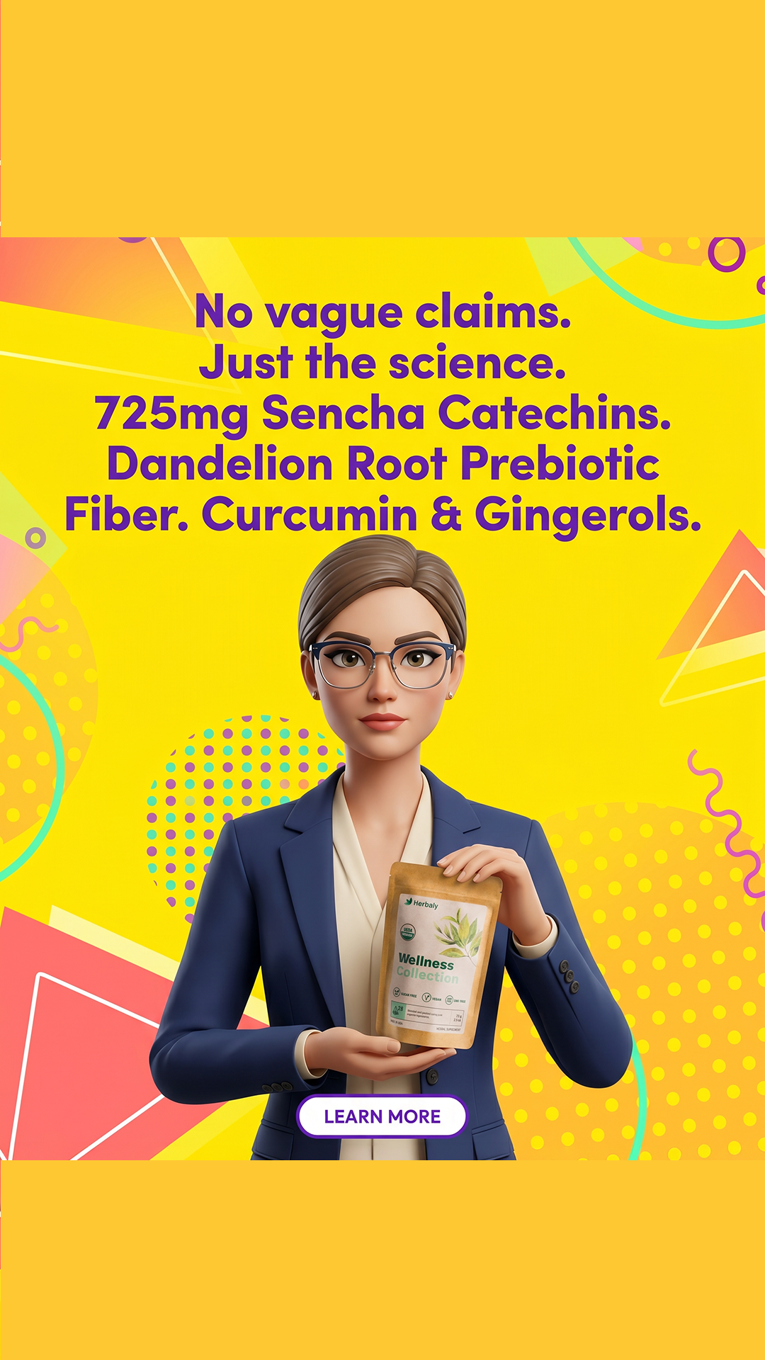Herbaly Facebook ad