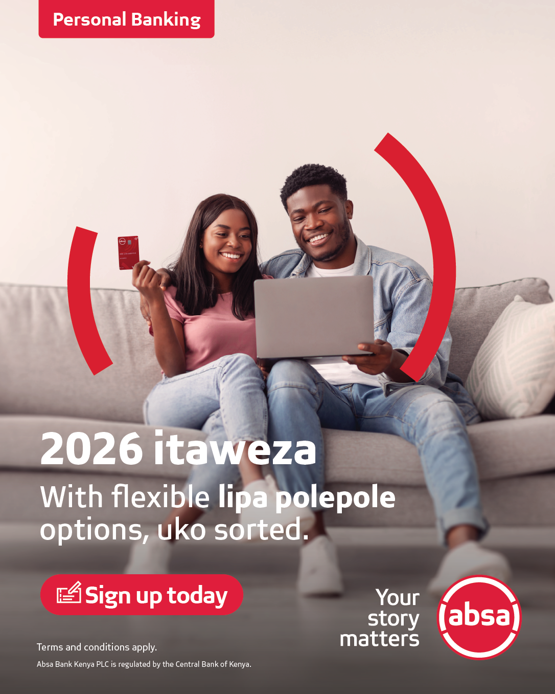 Absa Bank Kenya Facebook ad