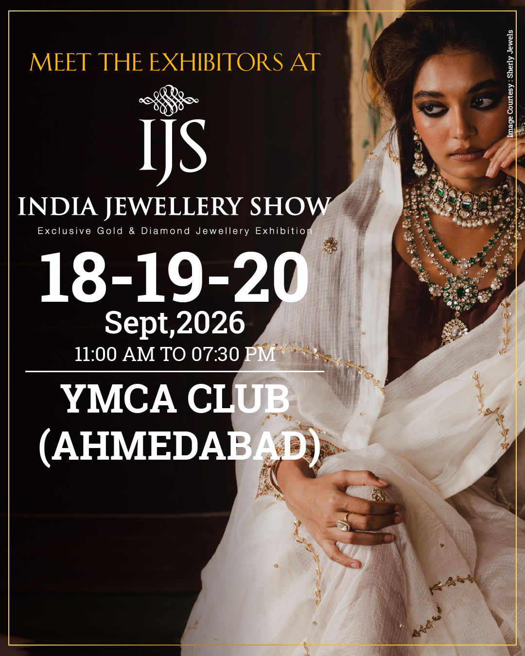IJS - India Jewellery Show Facebook ad: Where Jewellery Meets Elegance